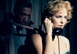 Fotografia Charlize Theron, Hitchcock classic, por Norman Jean Roy