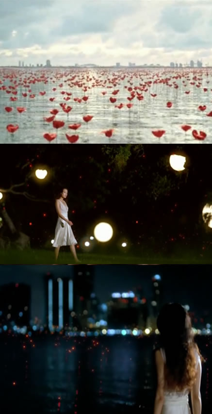 Flower by Kenzo, anuncio/spot para la marca de perfumes, con Qi Shu como protagonista.